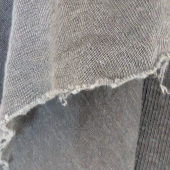 Anthropology Saturday Sunday Open Front Cardigan w/ Pockets Gray Green Sz Medium - Picture 6 of 8